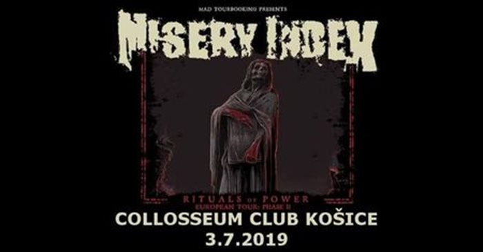 KILLCHAIN, MISERY INDEX - 3. 7. 2019, Koice, Collosseum