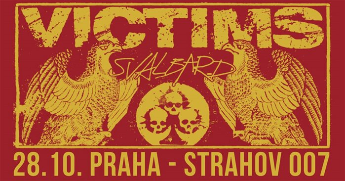 VICTIMS, SVALBARD - Strahov 007, Praha - 28. jna 2019