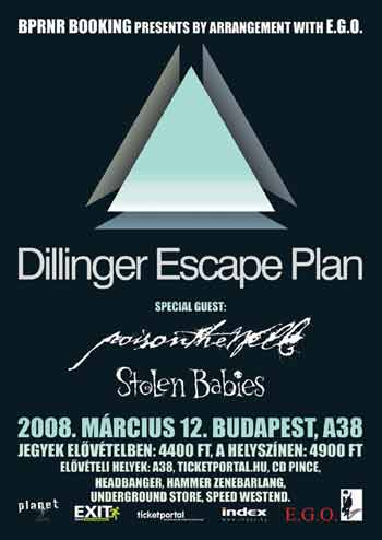 THE DILLINGER ESCAPE PLAN