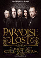 PARADISE LOST, SOEN - Košice, Colloseum - 17. októbra 2012