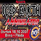 ICED EARTH, ANNIHILATOR, TURISAS - Brno, Flda - 18. jna 2007