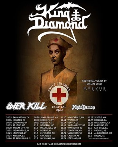 KING DIAMOND - Silver Spring, The Fillmore - 28. října 2024