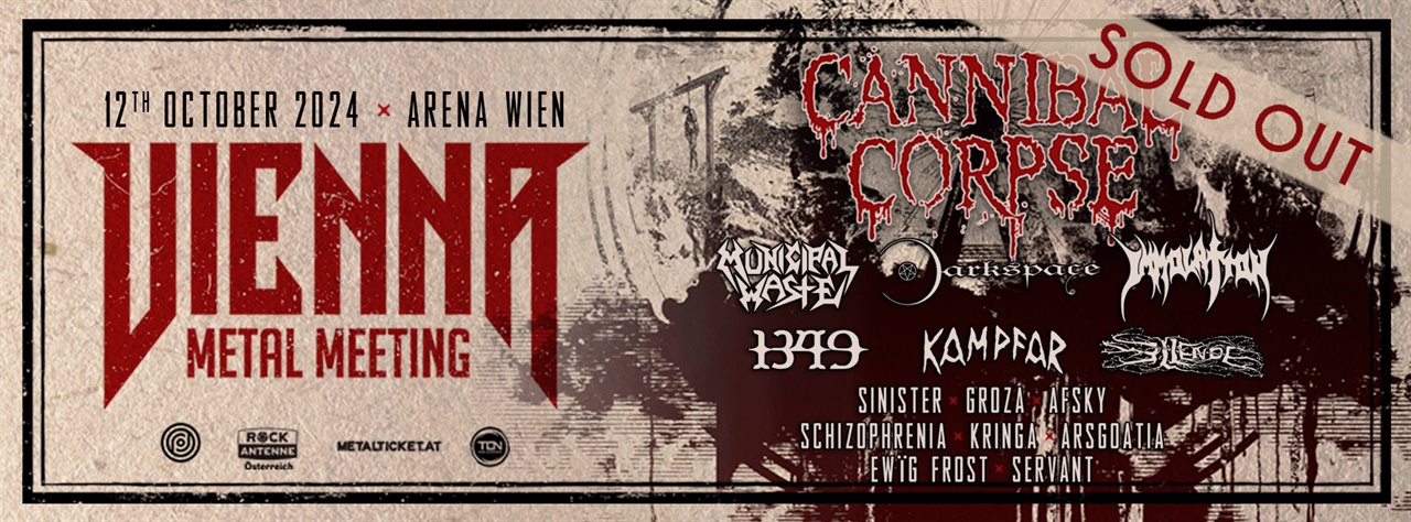 VIENNA METAL MEETING 2024 - Viedeň, Arena - 12. októbra 2024