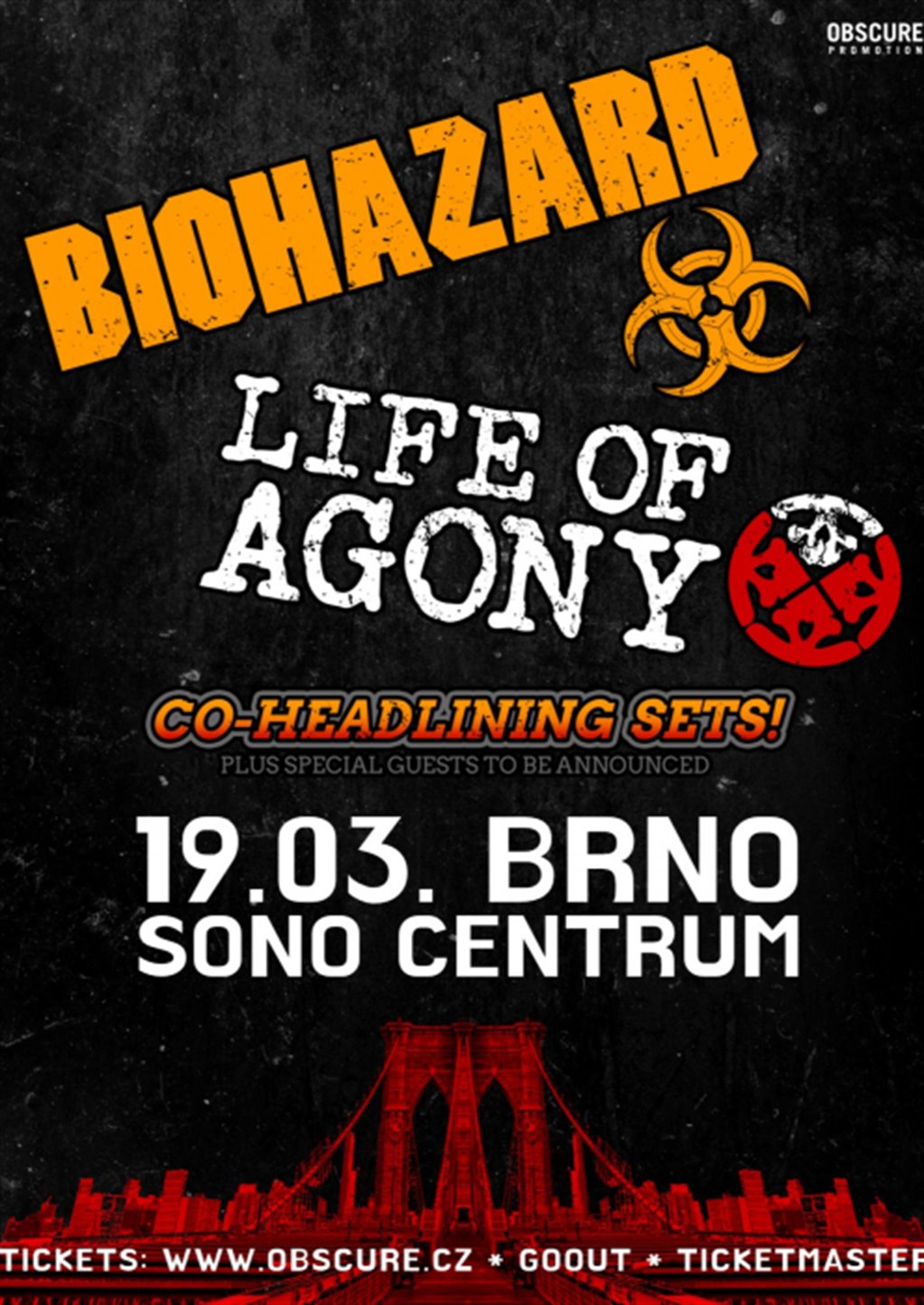 BIOHAZARD, LIFE OF AGONY