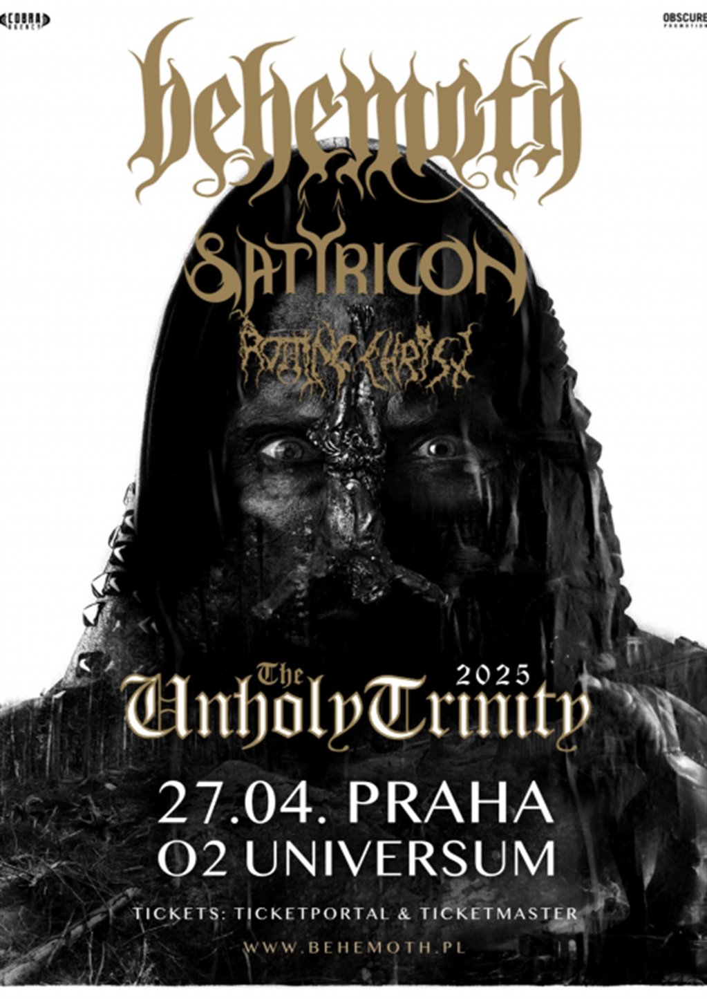 BEHEMOTH, SATYRICON, ROTTING CHRIST