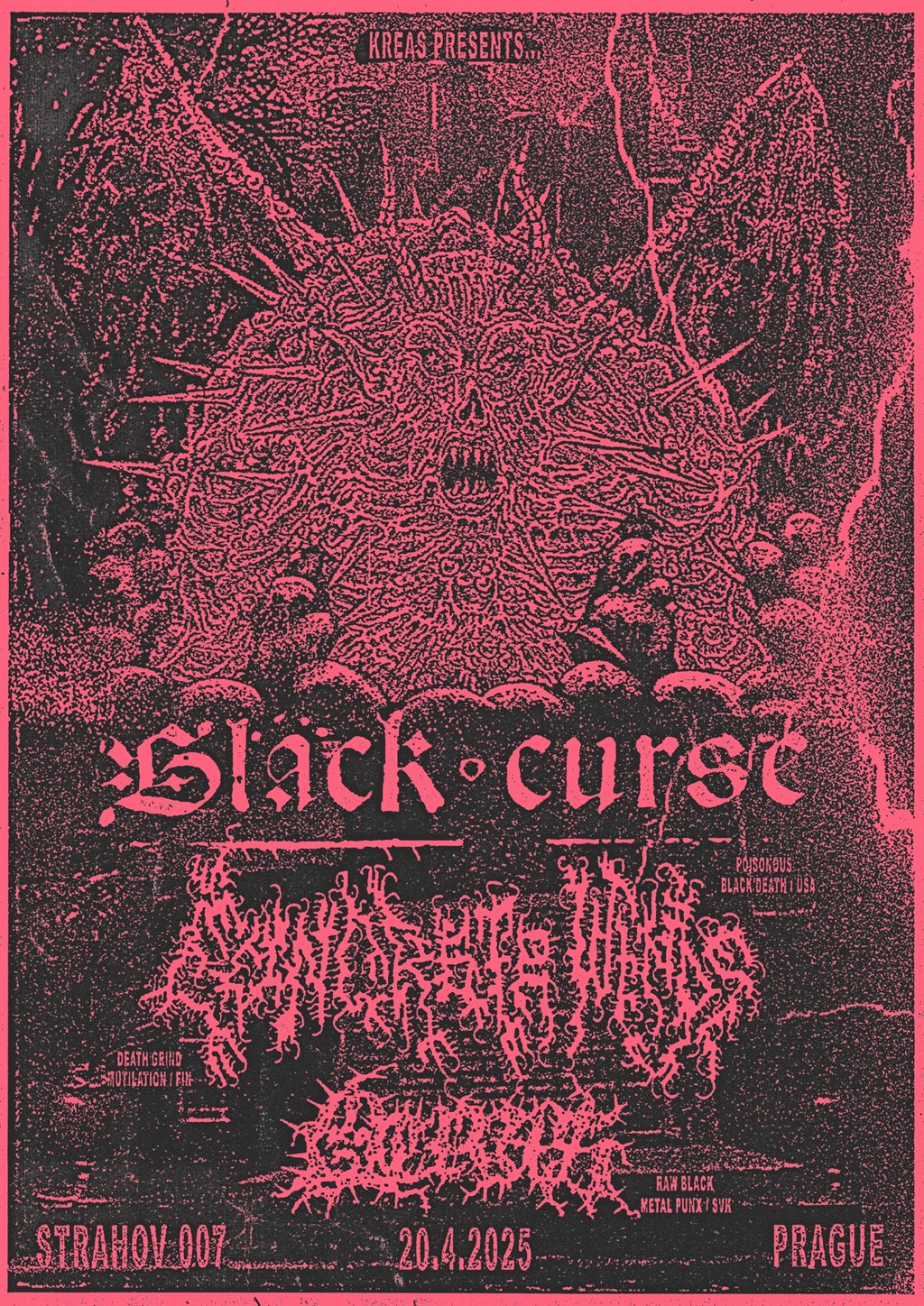 BLACK CURSE, CONCRETE WINDS, OTRAS