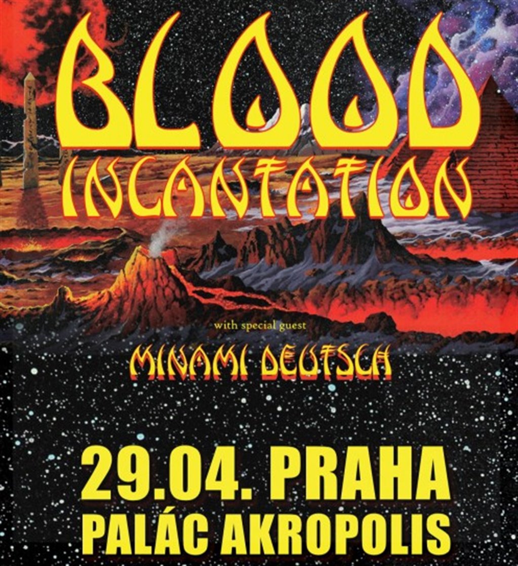 BLOOD INCANTATION zahrají v Praze