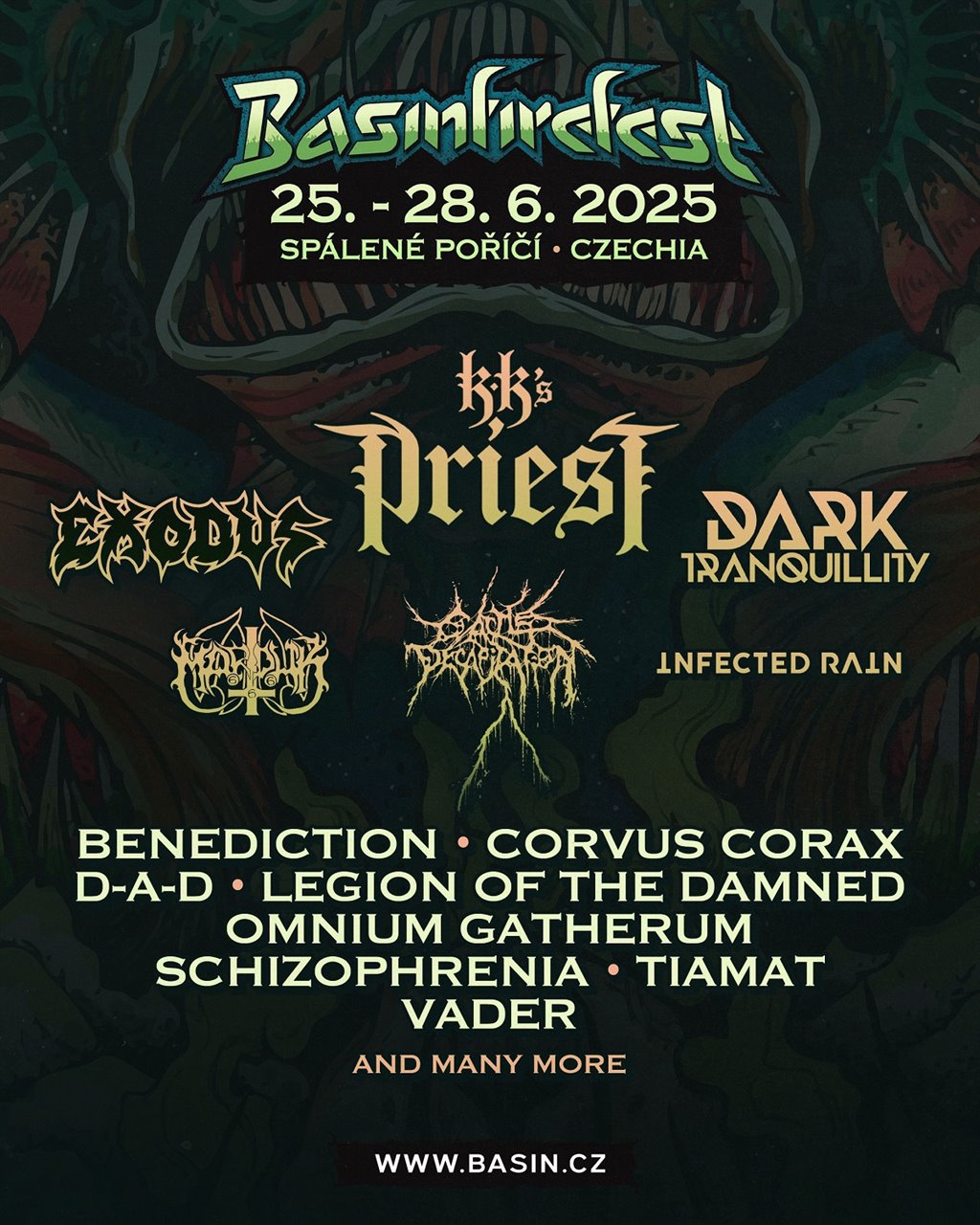 BASINFIRE FEST 2025 přihazuje další velká jména