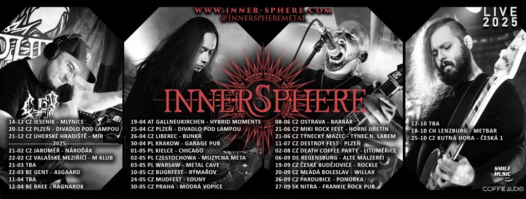 Abyss of the flame tour 2025 - INNERSPHERE & PURNAMA