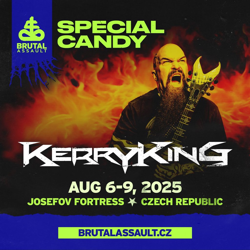 Na Brutal Assaultu 2025 vystoupí i Kerry King