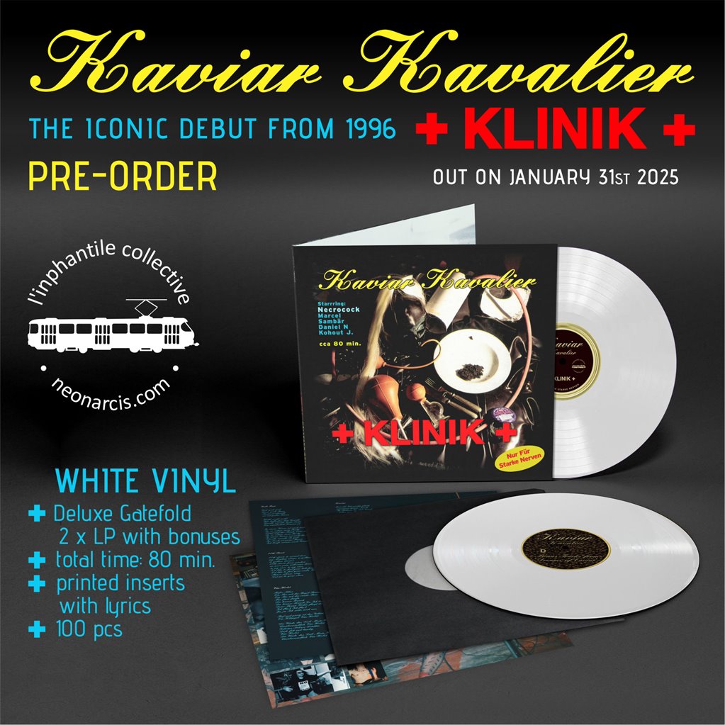 L´inphantile Collective vydává remaster debutového alba KAVIAR KAVALIER