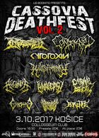 CASSOVIA DEATHFEST 2 - 3. októbra 2017, Košice, Collosseum