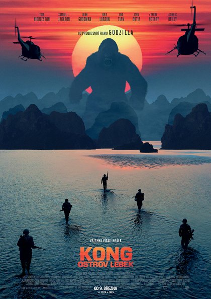 KONG: OSTROV LEBEK - Nejlepší digi orgie, největší Kong, nejvíce narážek...
